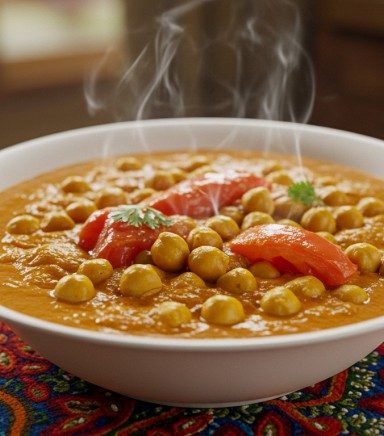 Indian Chickpea Curry (Chana Masala)