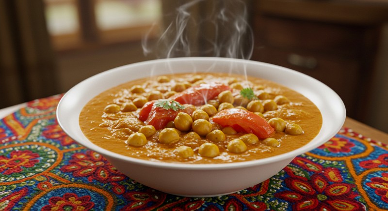 Indian Chickpea Curry (Chana Masala)
