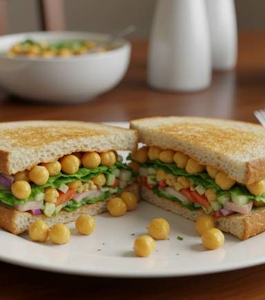 Chickpea Salad Sandwich