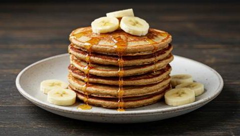 Almond Flour Banana Pancakes