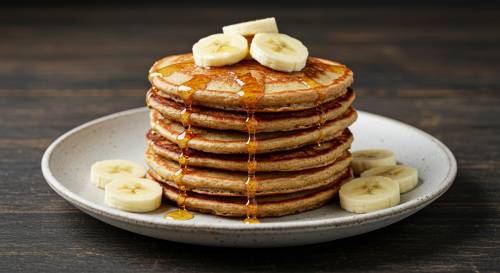 Almond Flour Banana Pancakes