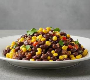 Black Bean and Corn Breakfast Bowl