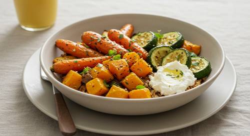 Roasted Vegetable Breakfast Bowl