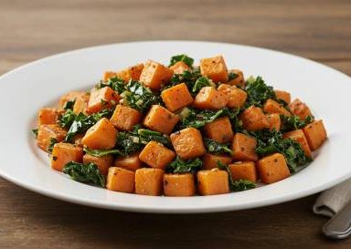 Sweet Potato and Kale Hash