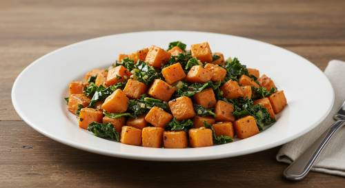 Sweet Potato and Kale Hash