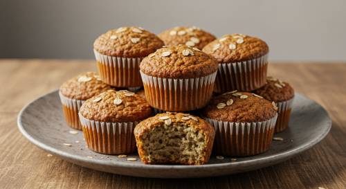 Banana Oat Muffins