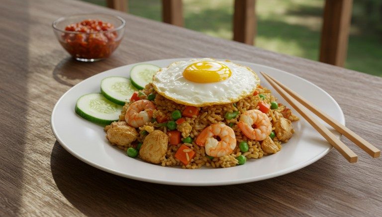 Indonesian Nasi Goreng (Fried Rice)