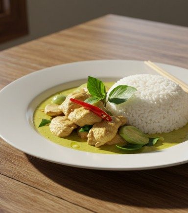 Thai Green Curry with Chicken