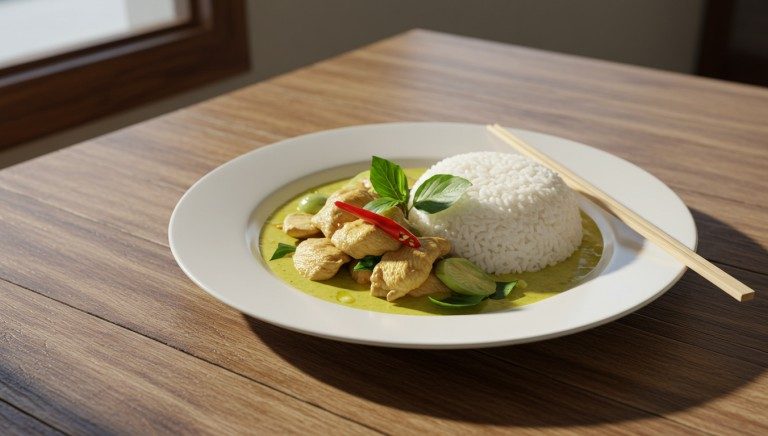Thai Green Curry with Chicken