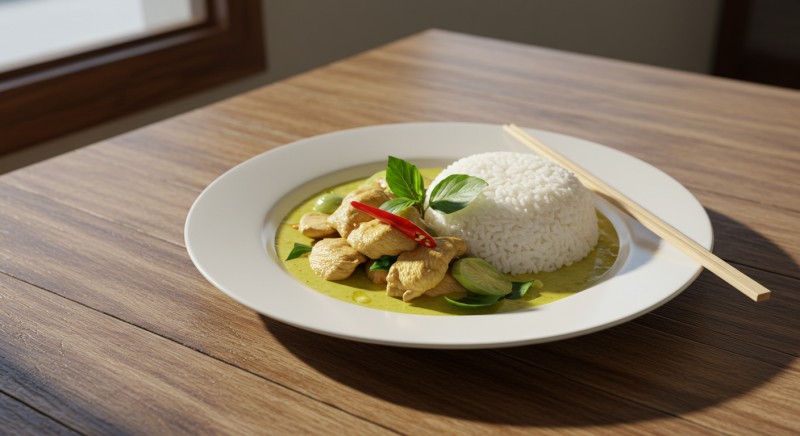 Thai Green Curry with Chicken