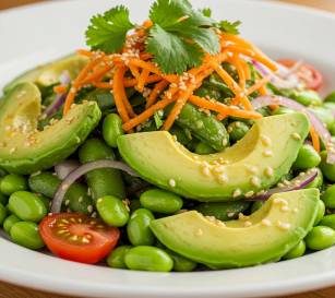 Edamame and Avocado Salad