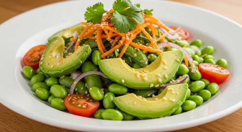Edamame and Avocado Salad