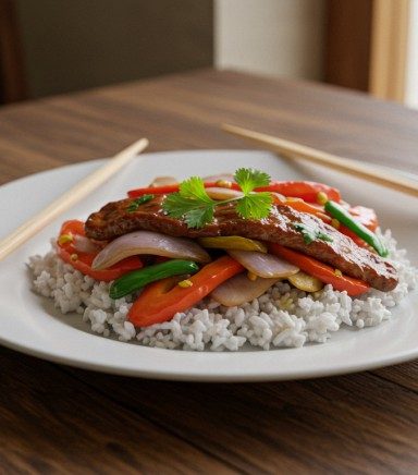 Peruvian Lomo Saltado