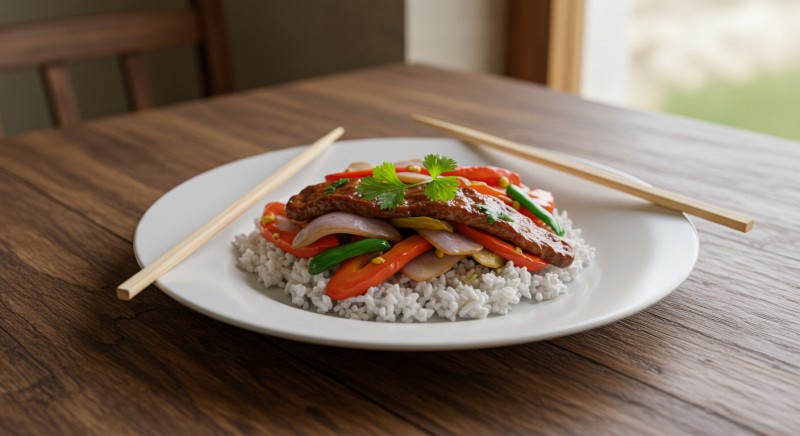 Peruvian Lomo Saltado