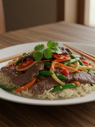 Vietnamese Lemongrass Beef Stir Fry