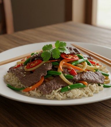 Vietnamese Lemongrass Beef Stir Fry