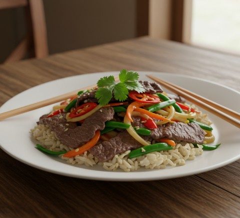 Vietnamese Lemongrass Beef Stir Fry