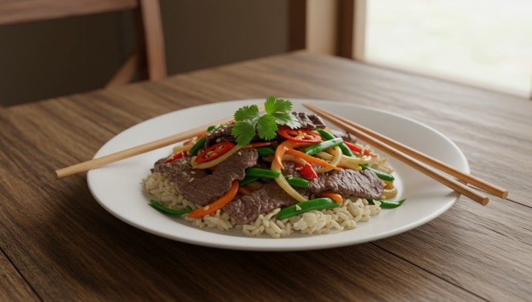 Vietnamese Lemongrass Beef Stir Fry