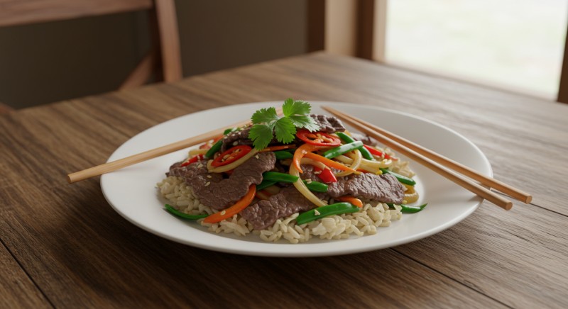 Vietnamese Lemongrass Beef Stir Fry
