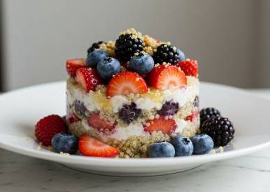 Berry Quinoa Parfait