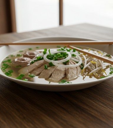 Vietnamese Pho Ga (Chicken Pho)