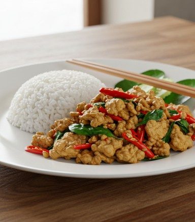 Thai Basil Chicken (Pad Krapow Gai)
