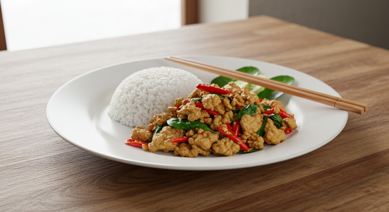 Thai Basil Chicken (Pad Krapow Gai)