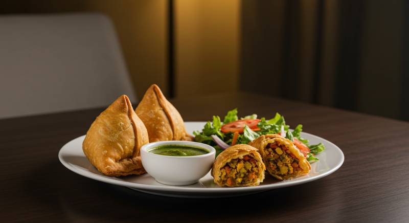 Vegetable Samosas (Baked)