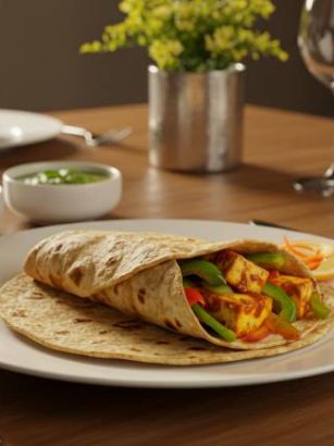 Paneer Tikka Wrap