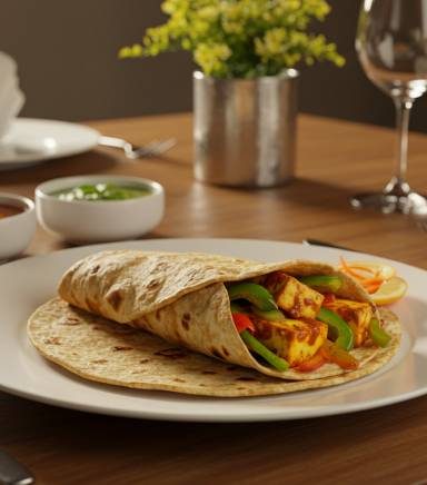 Paneer Tikka Wrap