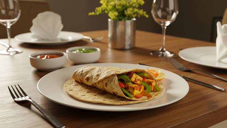 Paneer Tikka Wrap