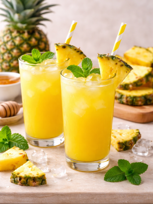 Homemade pineapple juice recipes